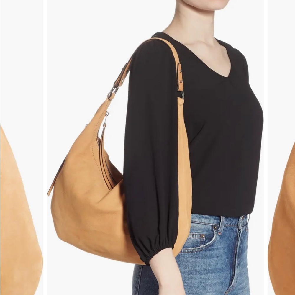 REBECCA MINKOFF Michelle Nubuck
Leather Hobo